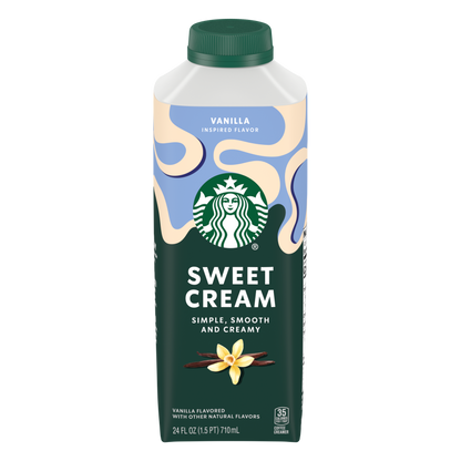 STARBUCKS Liquid Dairy Creamer Vanilla 24floz Bottle