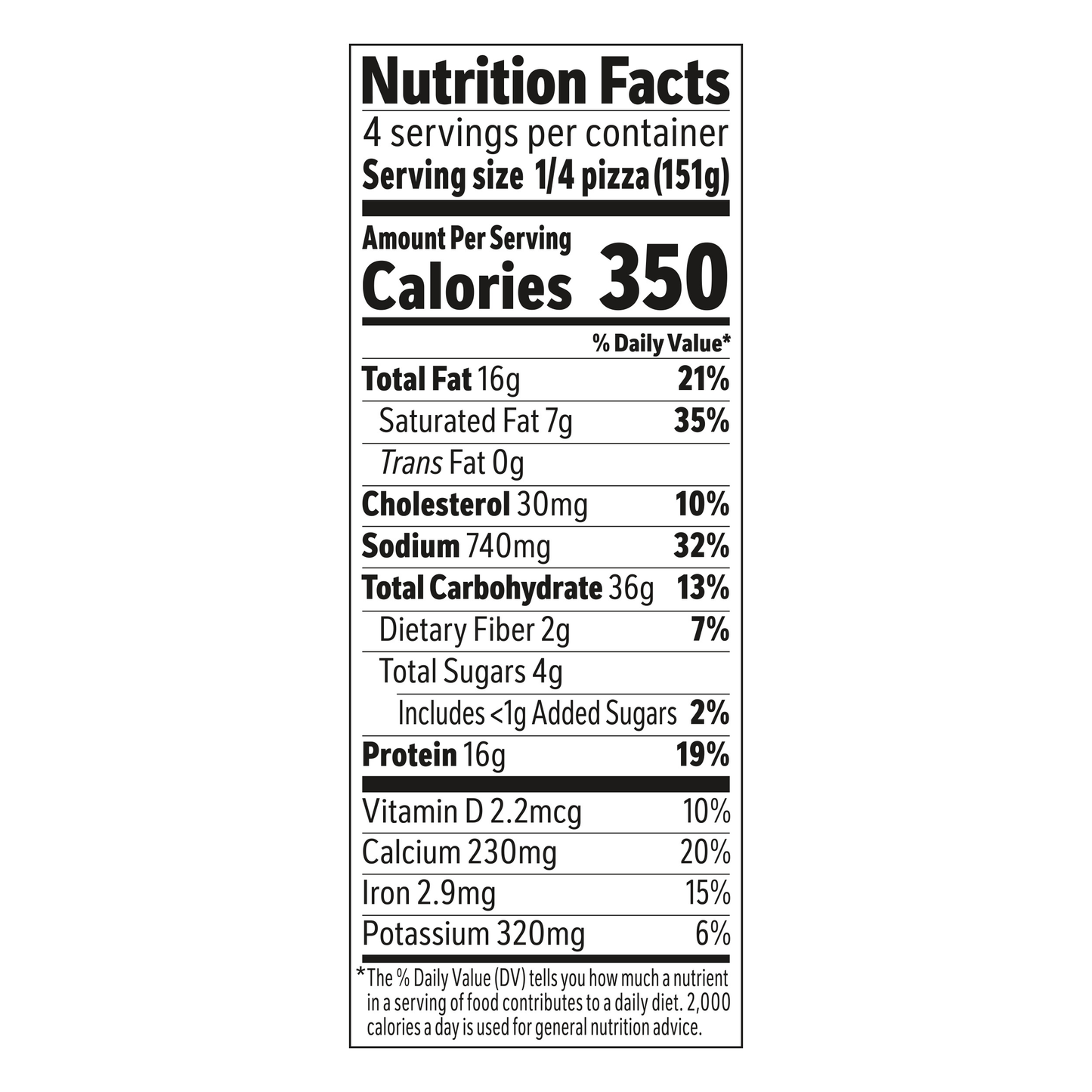 TOMBSTONE Original Sausage & Mushroom Pizza 21.3 oz Pack