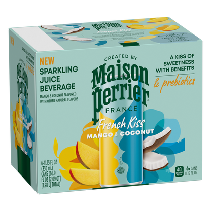 MAISON PERRIER French Kiss Flavored Water MANGO COCONUT 330ML