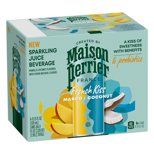 MAISON PERRIER French Kiss Flavored Water MANGO COCONUT 330ML