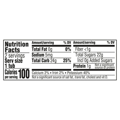 Gerber Natural for Baby Sitter 2nd Foods Banana Plum Grape Baby Food 2 - 4 oz Tub