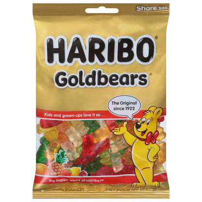 Haribo Goldbears Gummi Candy Share Size 8 oz