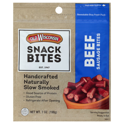 Old Wisconsin Beef Sausage Snack Bites 7 oz. Pouch