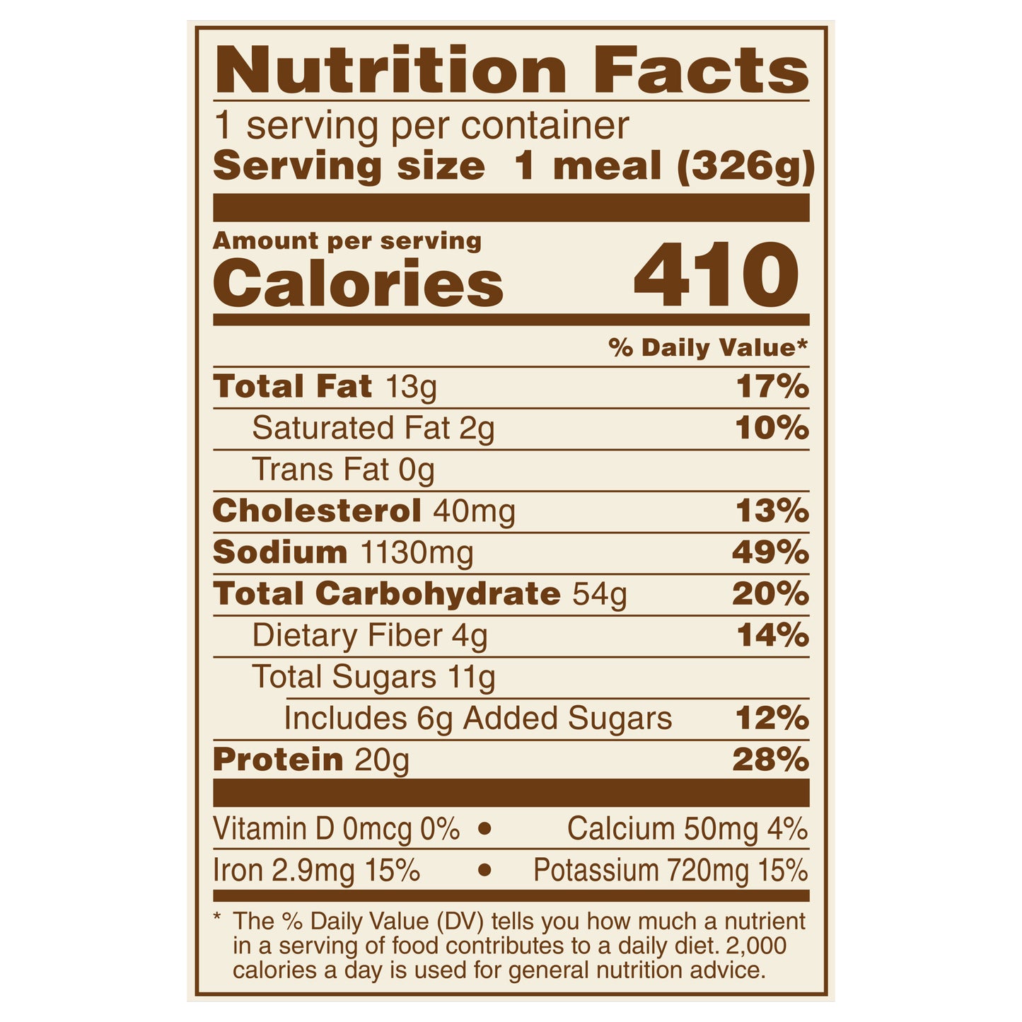 Marie Callender's Savory Chicken Lo Mein Bowl, Frozen Meal, 11.5 oz.