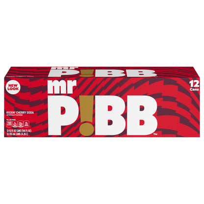 Mr. Pibb Fridge Pack Cans, 12 fl oz, 12 Pack
