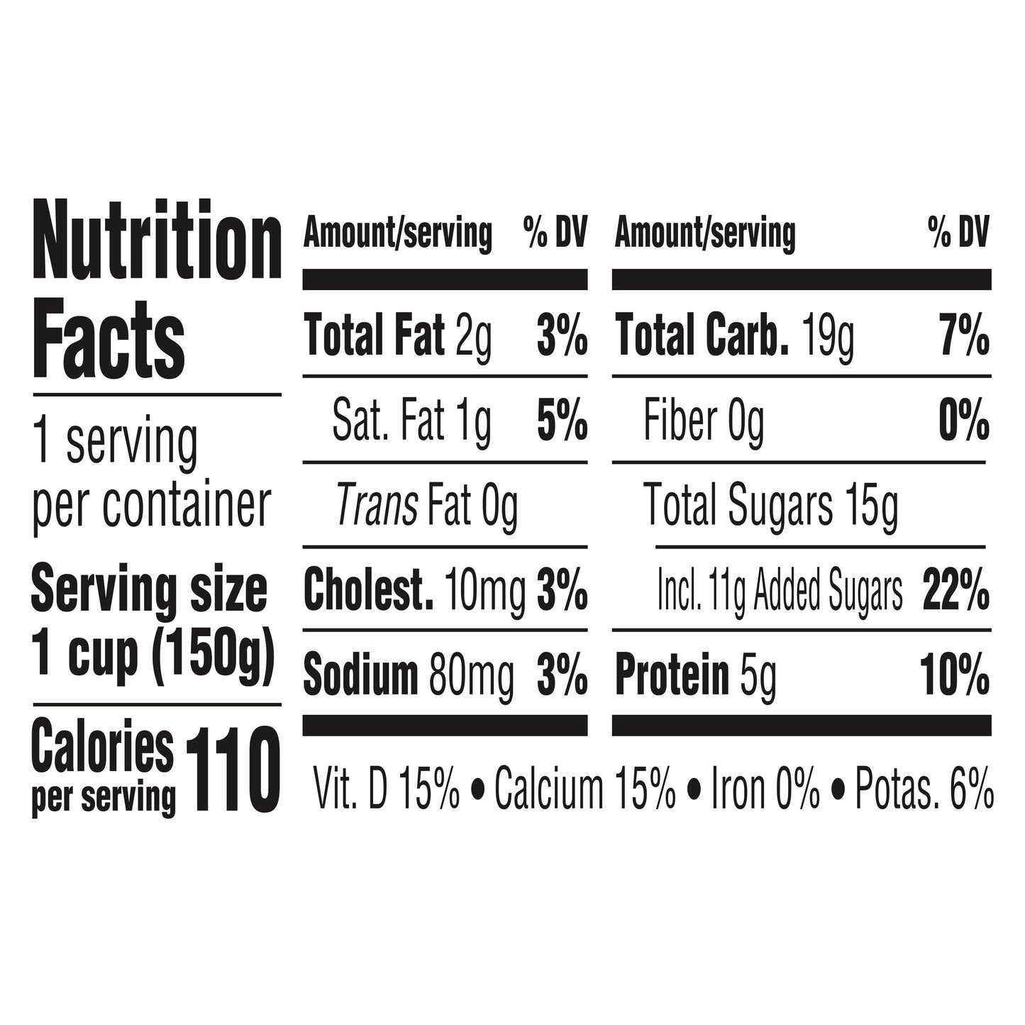 Dannon Fruit on the Bottom Peach Low Fat Yogurt 5.3 OZ Container