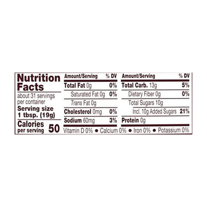 HERSHEY'S Caramel Syrup, Fat Free, Gluten Free, 22 oz, Bottle