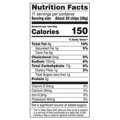 Tostitos Tortilla Chips Hint Of Queso BSR 11 Oz