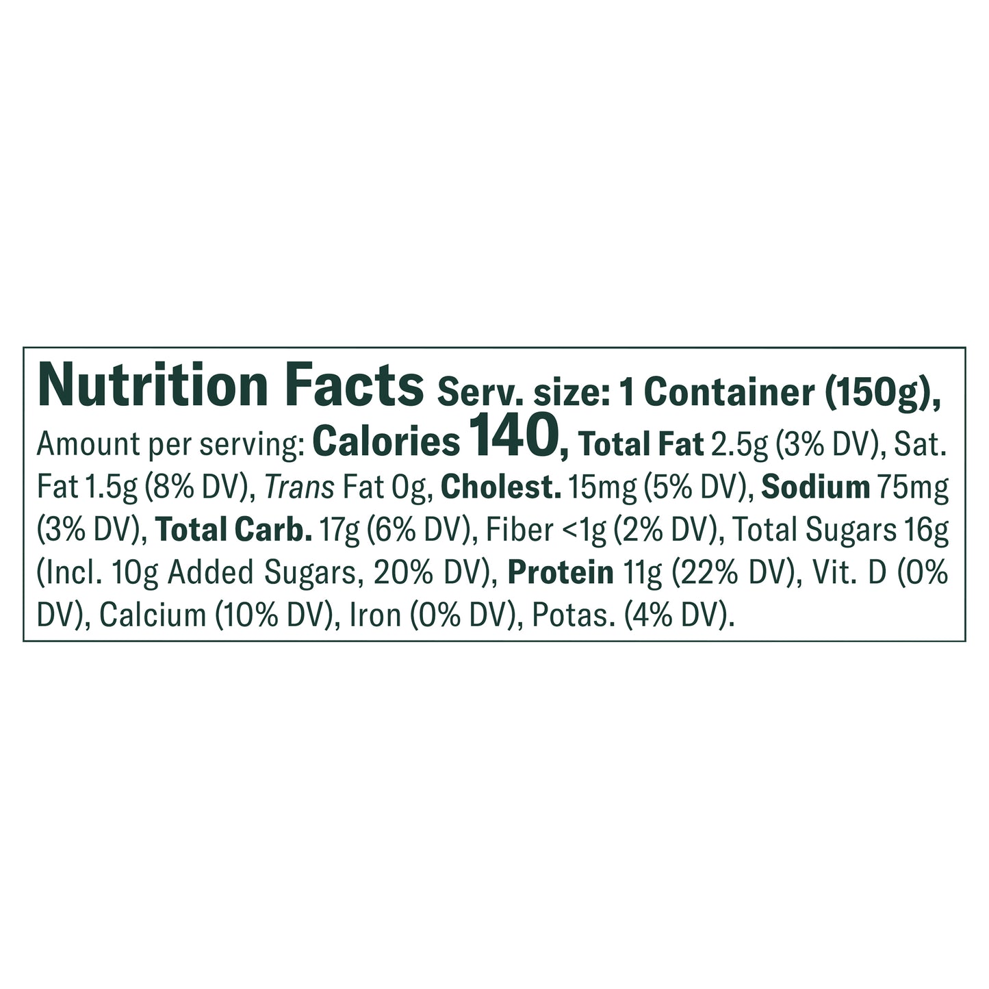 Chobani Reduced Fat Blended Greek Lemon Yogurt 5.3 oz