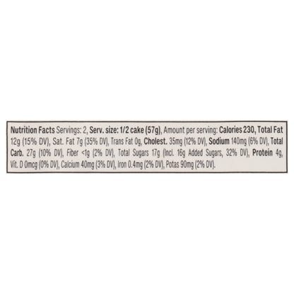 Chuckanut Bakers Gourmet Snickers Cheesecake 4 oz