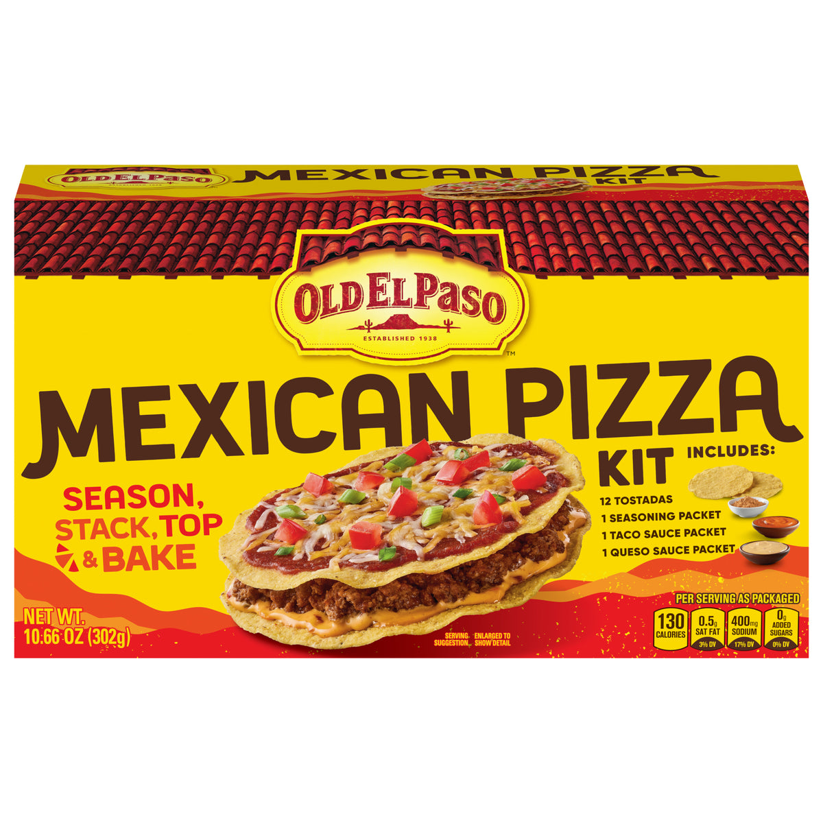 Old El Paso Mexican Pizza Kit 6 Count
