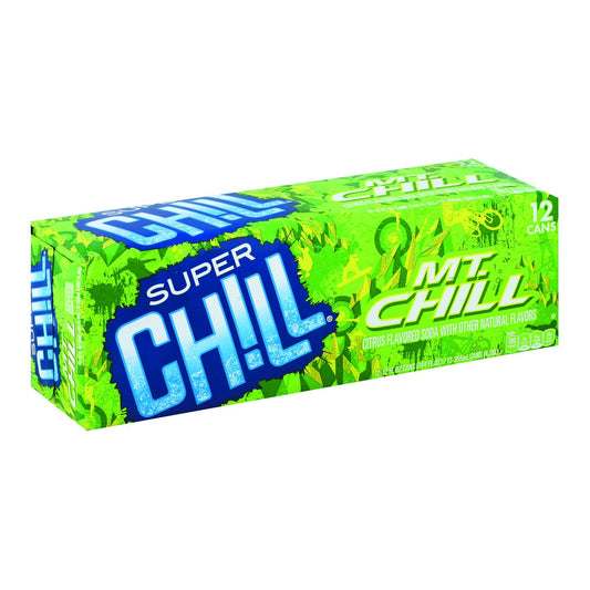 Super Chill Soda, Mt Chill, Citrus Flavored