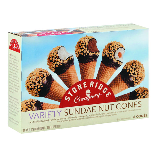 Stoneridge Sundae Nut Cones, Variety