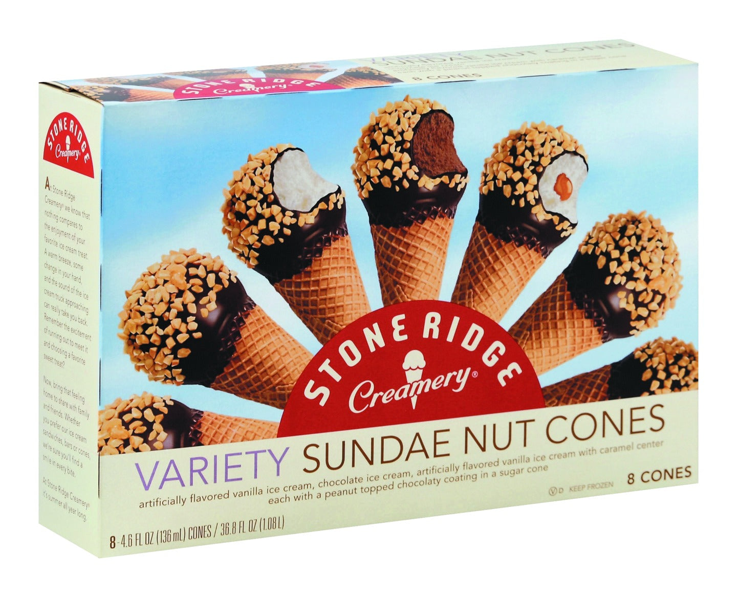 Stoneridge Sundae Nut Cones, Variety