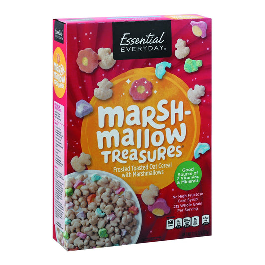 Essential Everyday Cereal, Frosted Toasted Oat, with Marshmallows