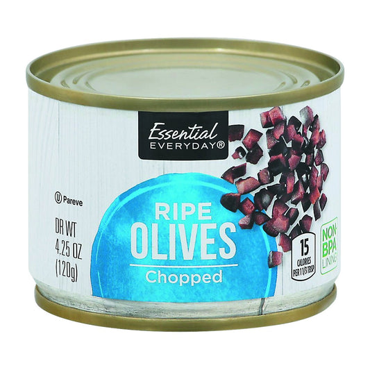 Essential Everyday Olives, Ripe, Chopped
