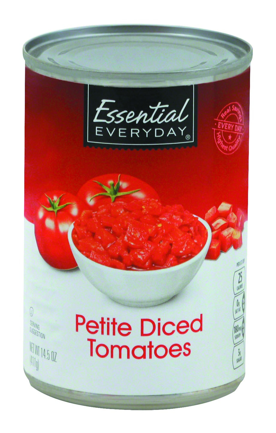 Essential Everyday Diced Tomatoes, Petite