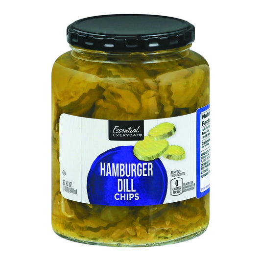Essential Everyday Hamburger Dill, Chips