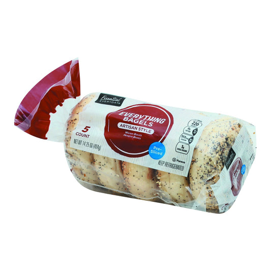 Essential Everyday Bagels, Everyday, Artisan Style, Pre-Sliced