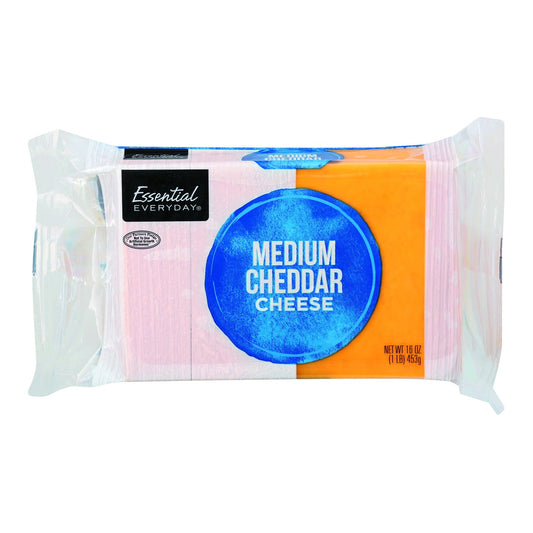 Essential Everyday Medium Cheddar Cheese