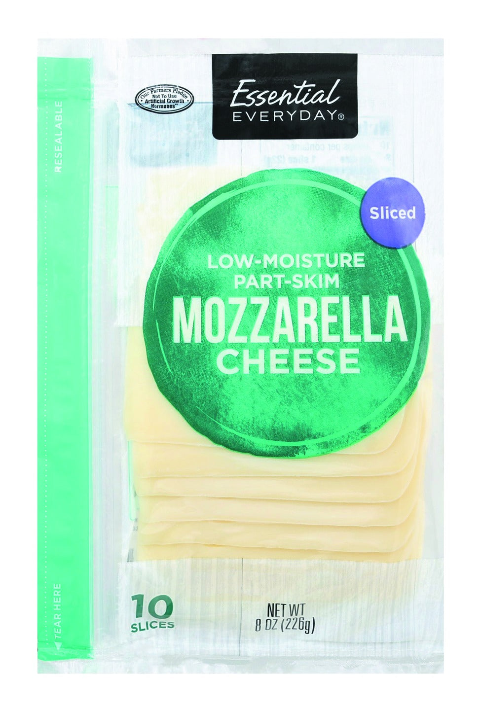 Essential Everyday Low Moisture Part Skim Mozzarella Cheese