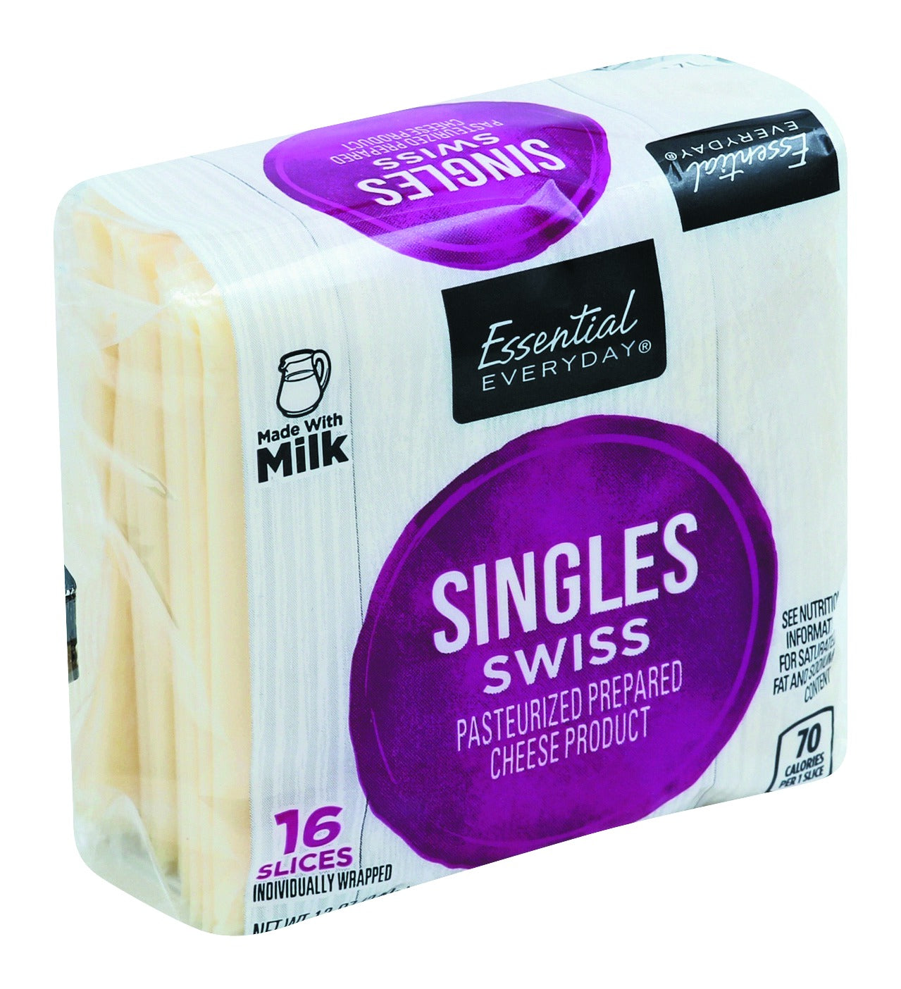 Essential Everyday Swiss Cheese Singles
