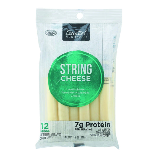 Essential Everyday String Cheese, Part-Skim, Mozzarella, Low-Moisture