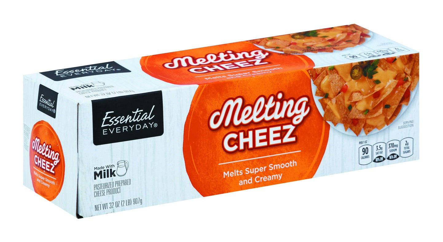Essential Everyday Cheese Product, Pasteurized Prepared, Melting Cheez