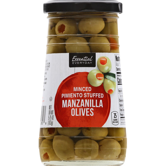 Essential Everyday Minced Pimiento Stuffed Manzanilla Olives