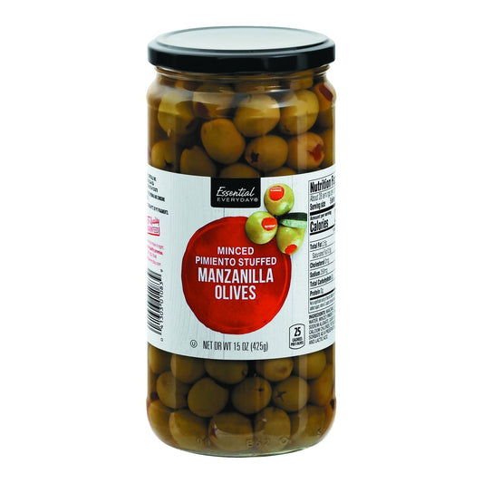 Essential Everyday Minced Pimiento Manzanilla Olives