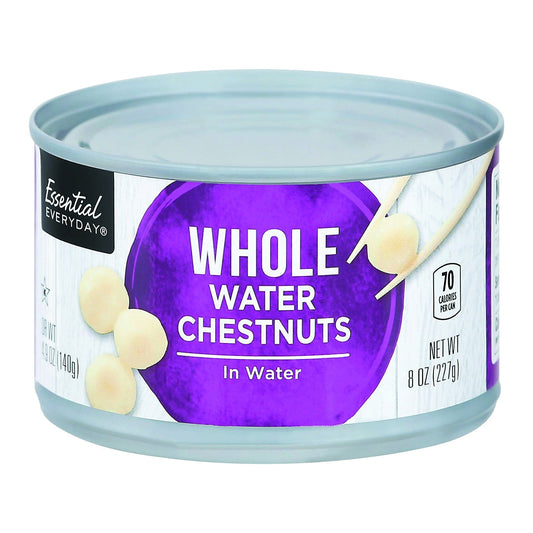 Essential Everyday Water Chestnuts, Whole, In Water