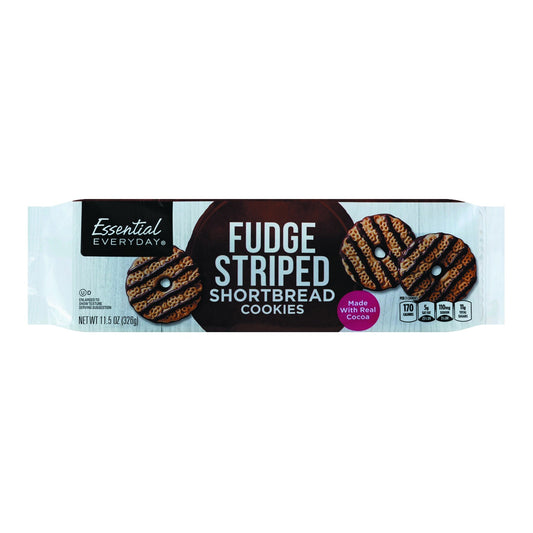 Essential Everyday Cookies, Fudge Striped, Shortbread