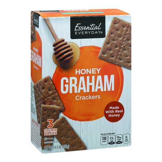 Essential Everyday Crackers, Graham, Honey