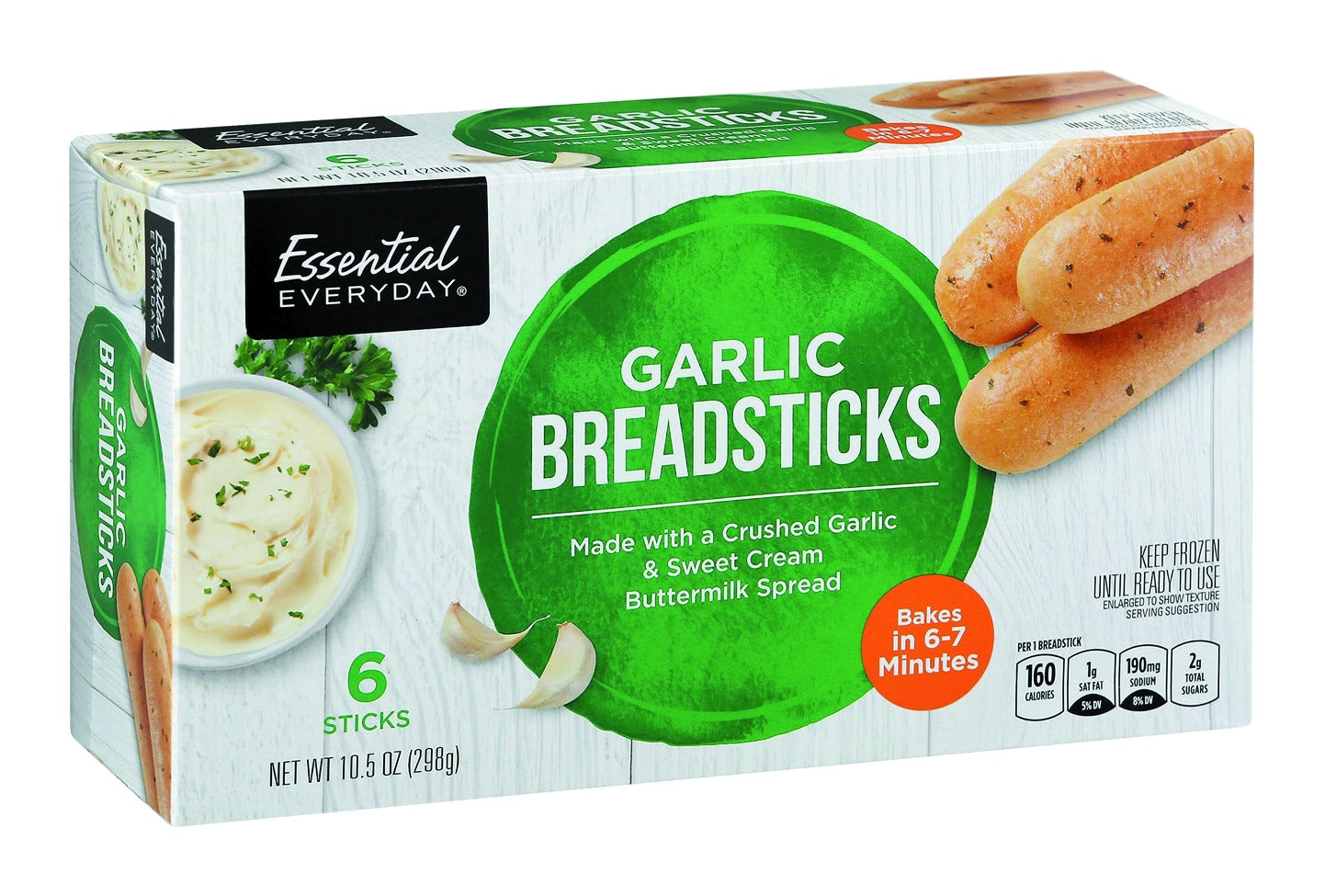 Essential Everyday Breadsticks, Garlic