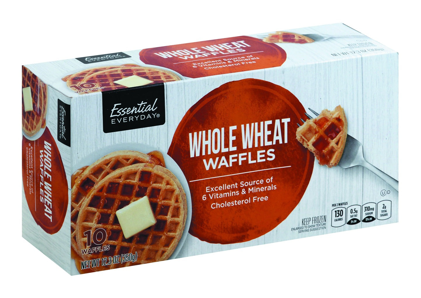Essential Everyday Waffles, Whole Wheat