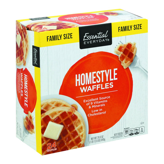 Essential Everyday Waffles, Homestyle, Family Size