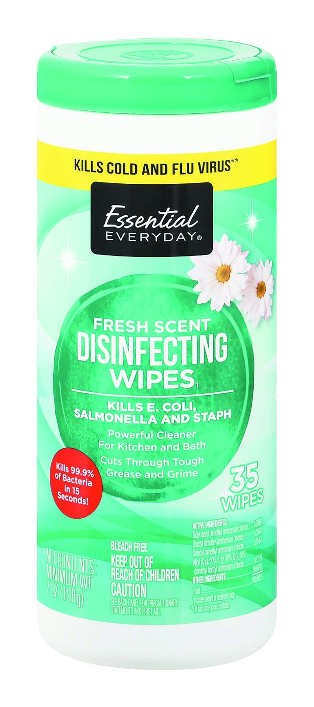 Essential Everyday Fresh Scent Disinfecting Wipes