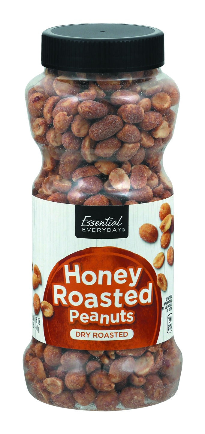 Essential Everyday Peanuts, Dry Roasted, Honey Roasted