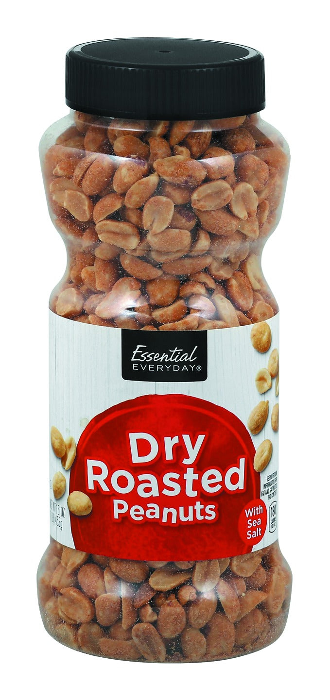 Essential Everyday Peanuts, Dry Roasted, with Sea Salt