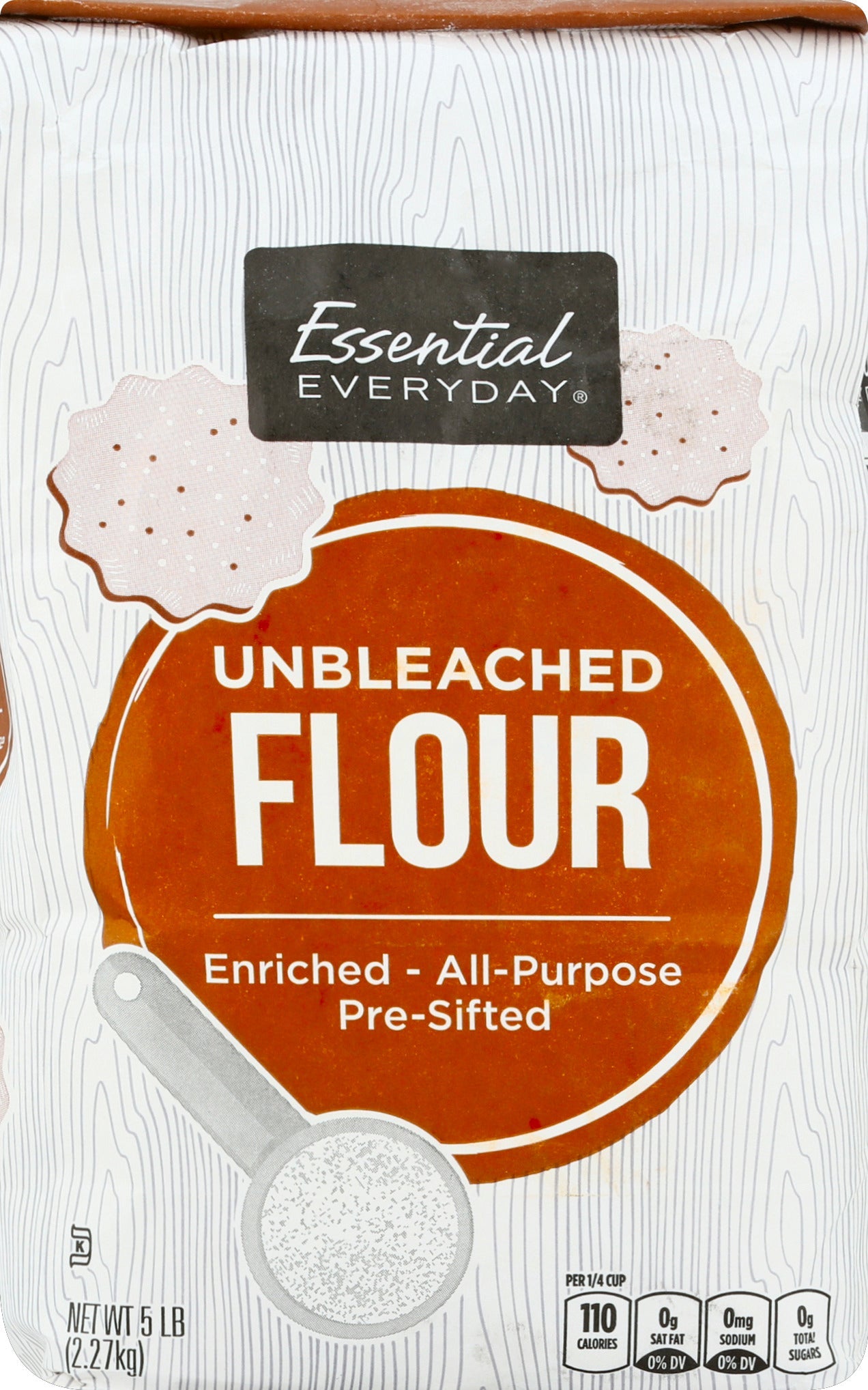 Essential Everyday Unbleached Flour, Enriched, Unbleached, Pre-SiftedBread Flour, Enriched, Unbleached, Pre-Sifted