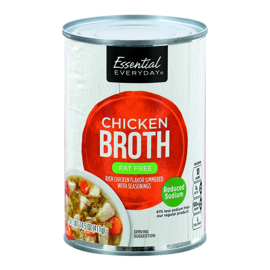 Essential Everyday Broth, Fat Free, Chicken
