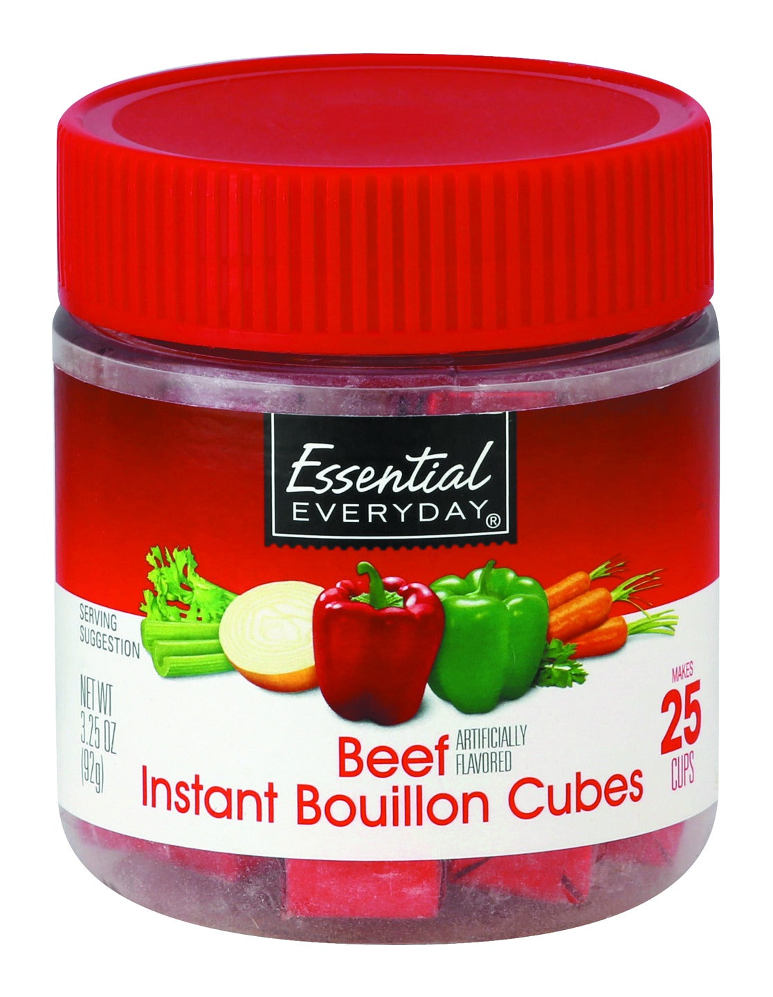 Essential Everyday Bouillon Cubes, Instant, Beef