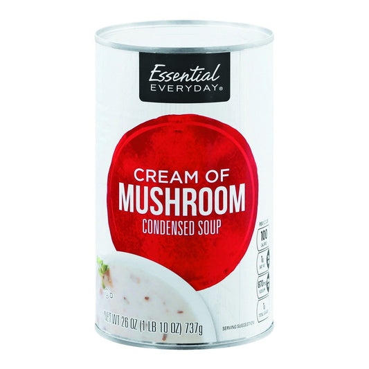 Essential Everyday Condensed Soup, Cream of Mushroom - 10oz