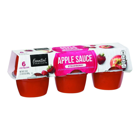 Essential Everyday Apple Sauce, Strawberry