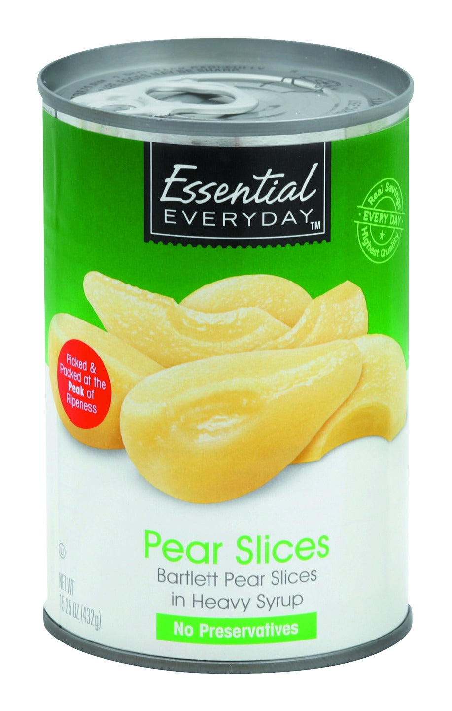 Essential Everyday Pear Slices, In Heavy Syrup