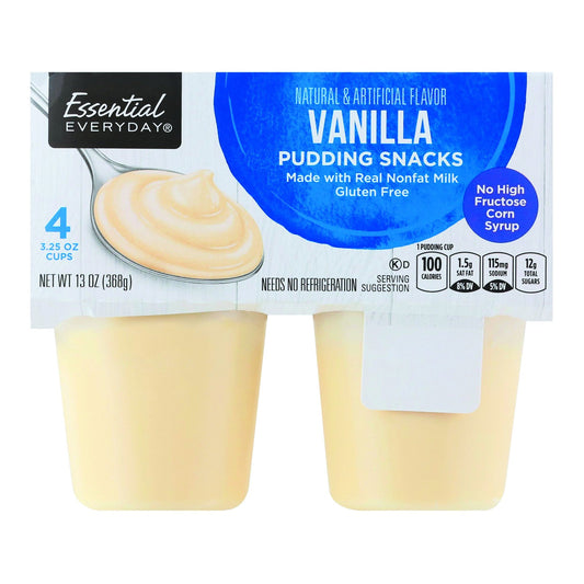 Essential Everyday Pudding Snacks, Vanilla
