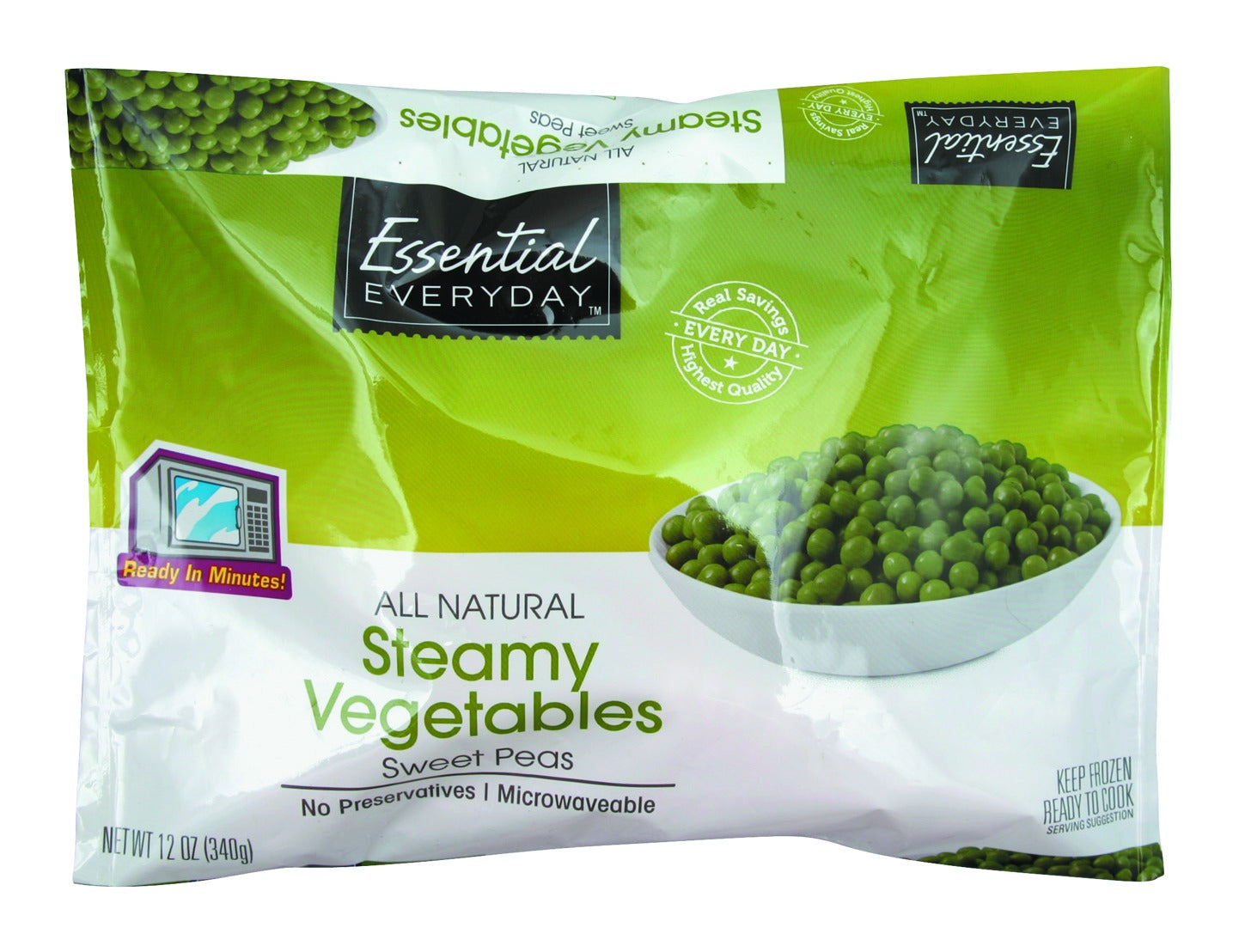 Essential Everyday Steamy Vegetables, Sweet Peas