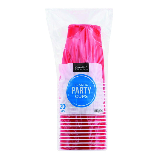 Essential Everyday Party Cups, Plastic
