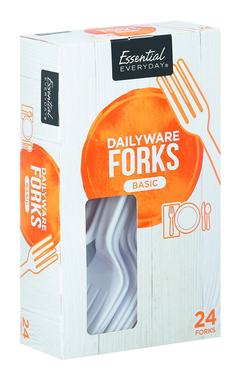 Essential Everyday Forks, Basic, Dailyware