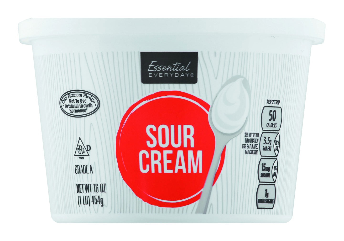 Essential Everyday Sour Cream - 1lb